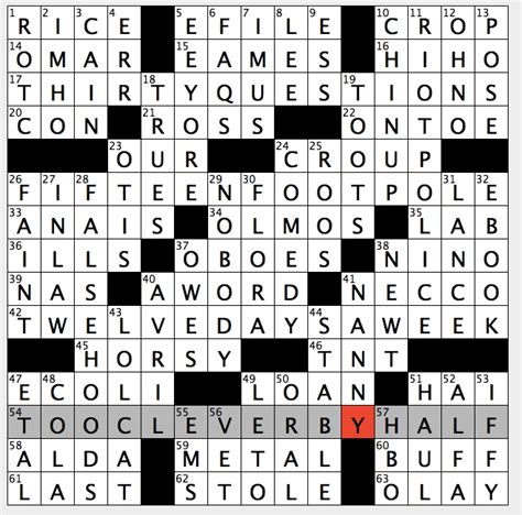 canon rival crossword.